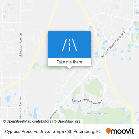Mapa de Cypress Preserve Drive