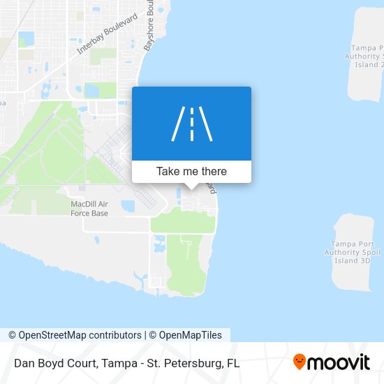 Dan Boyd Court map