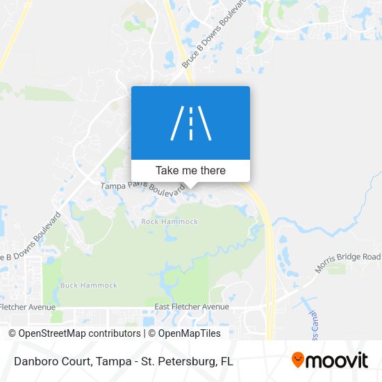 Danboro Court map