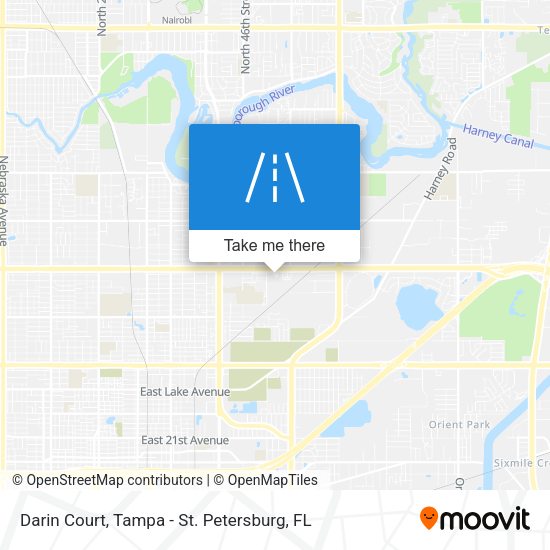 Darin Court map