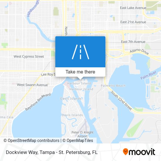 Mapa de Dockview Way
