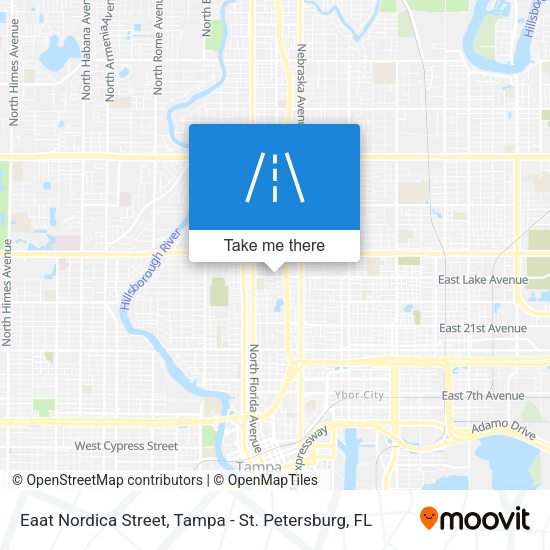 Eaat Nordica Street map