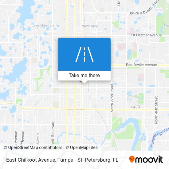 Mapa de East Chilkoot Avenue