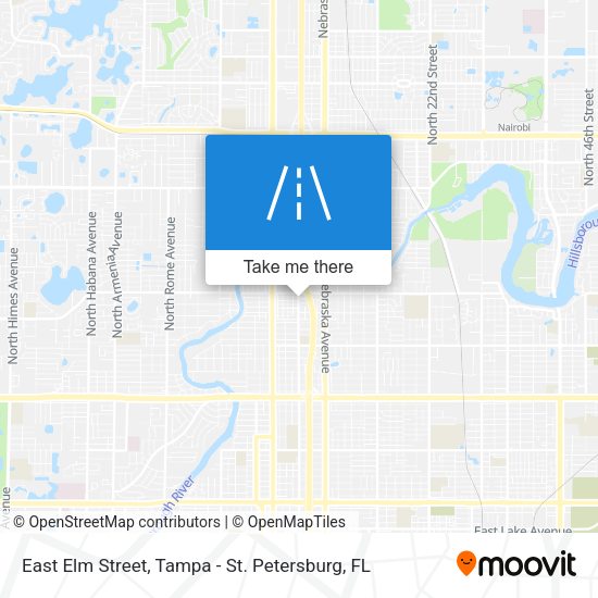 Mapa de East Elm Street