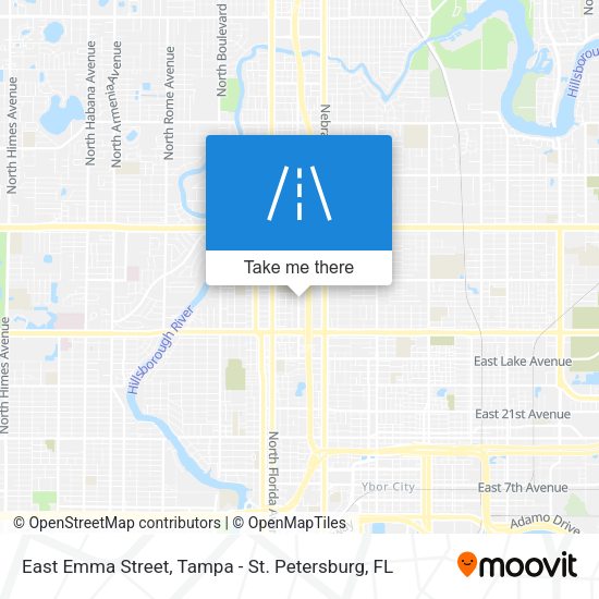 Mapa de East Emma Street