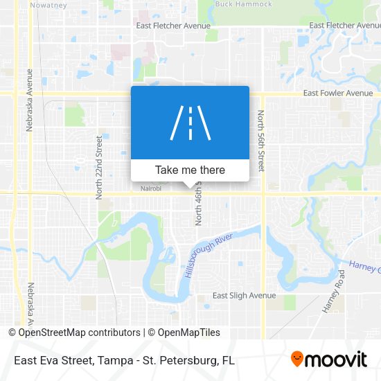 Mapa de East Eva Street