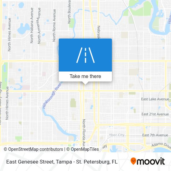 Mapa de East Genesee Street
