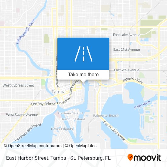 East Harbor Street map