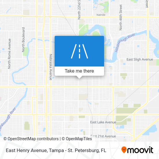 Mapa de East Henry Avenue
