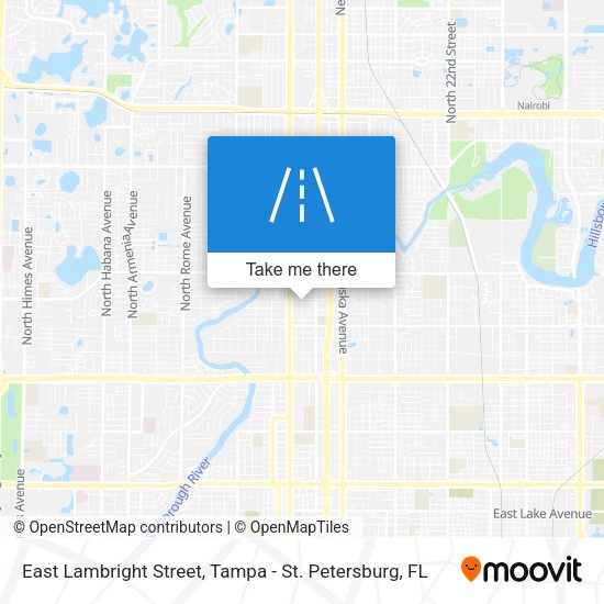 Mapa de East Lambright Street