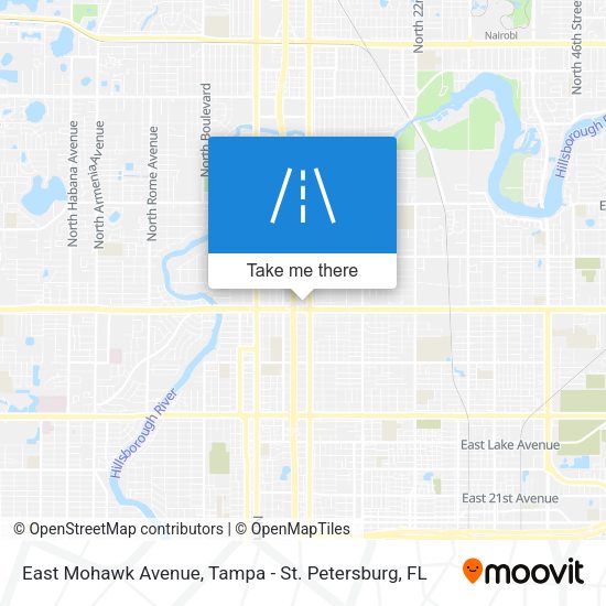 Mapa de East Mohawk Avenue