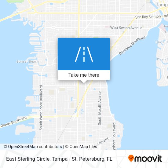 East Sterling Circle map