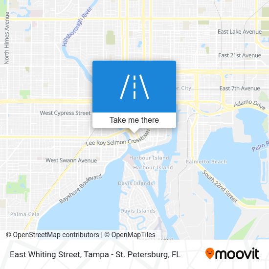 Mapa de East Whiting Street