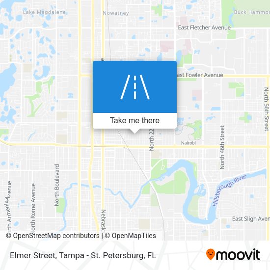 Mapa de Elmer Street
