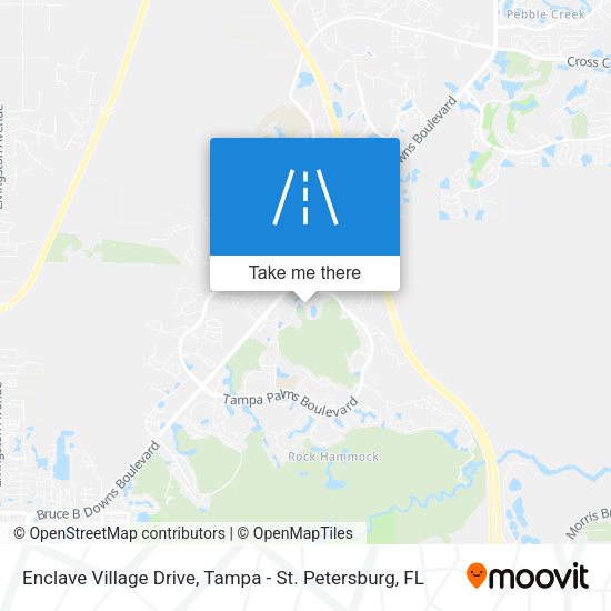 Mapa de Enclave Village Drive