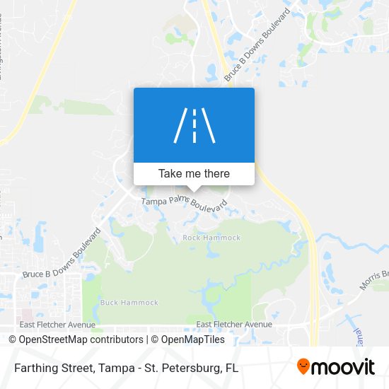 Mapa de Farthing Street