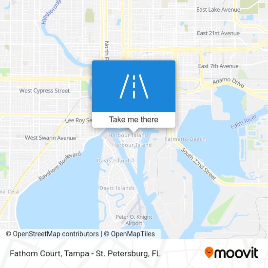 Fathom Court map
