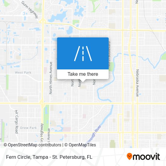 Fern Circle map