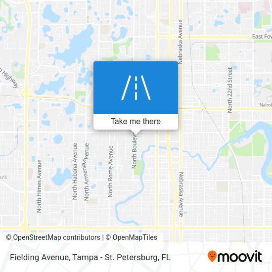 Fielding Avenue map