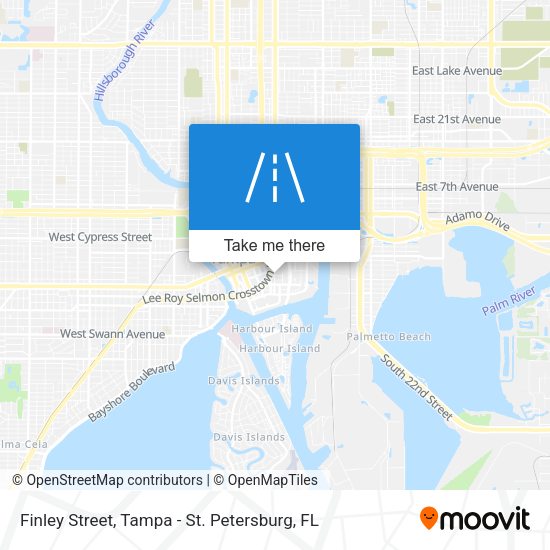 Mapa de Finley Street