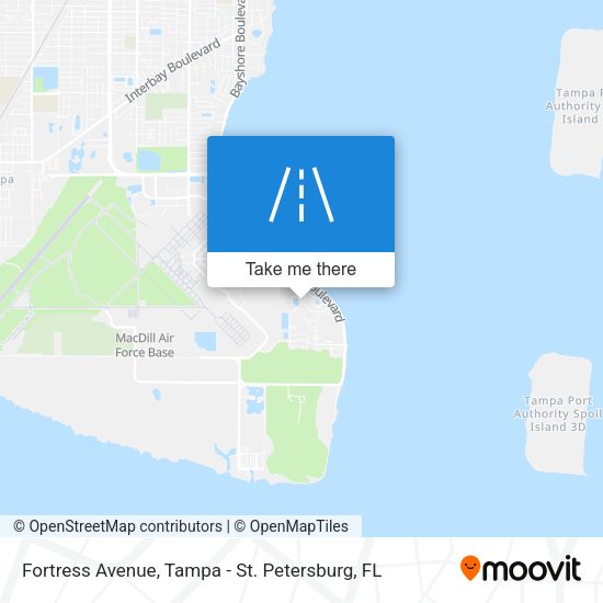 Fortress Avenue map