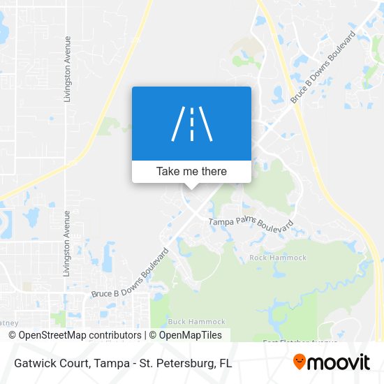 Gatwick Court map