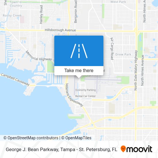 Mapa de George J. Bean Parkway
