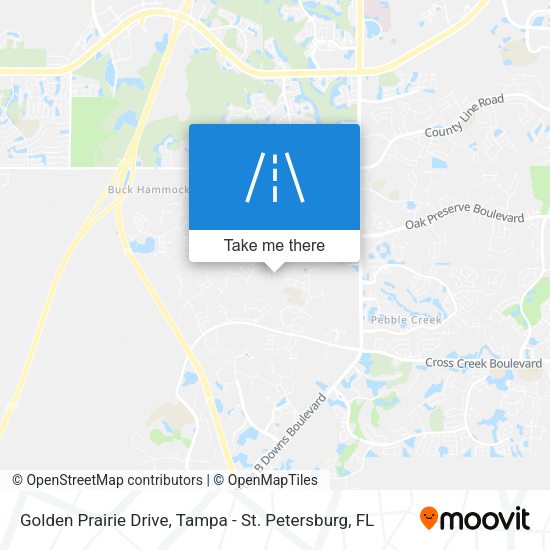 Golden Prairie Drive map