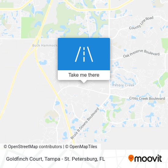 Mapa de Goldfinch Court