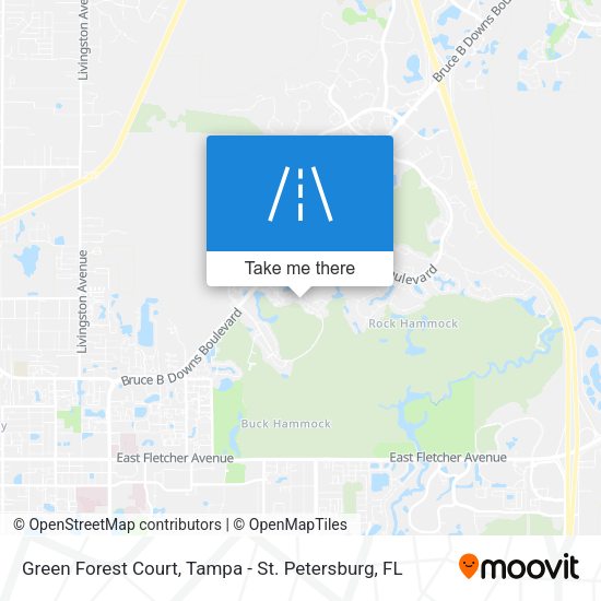 Mapa de Green Forest Court