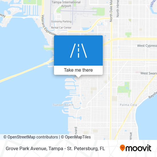 Mapa de Grove Park Avenue