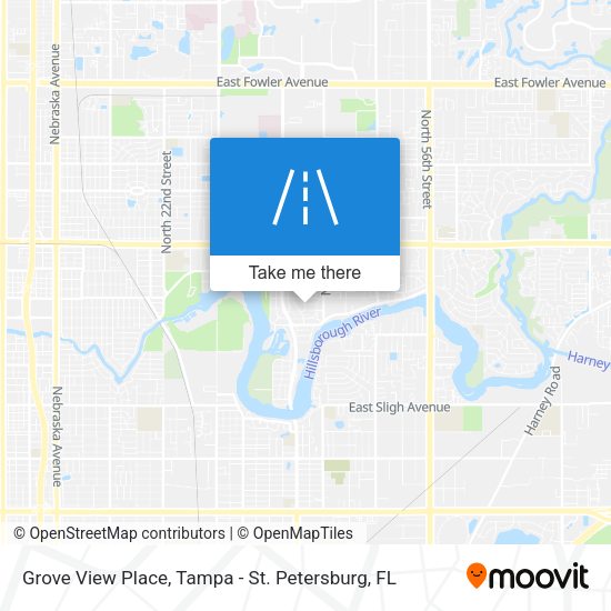 Mapa de Grove View Place