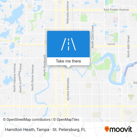 Hamilton Heath map