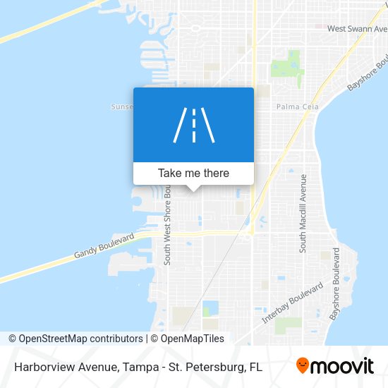 Harborview Avenue map