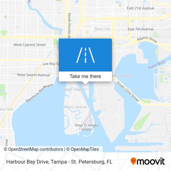 Harbour Bay Drive map