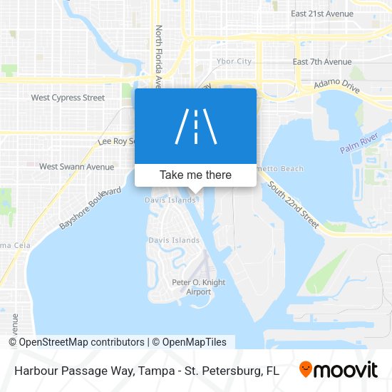 Harbour Passage Way map