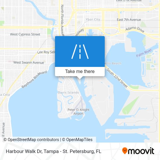 Harbour Walk Dr map
