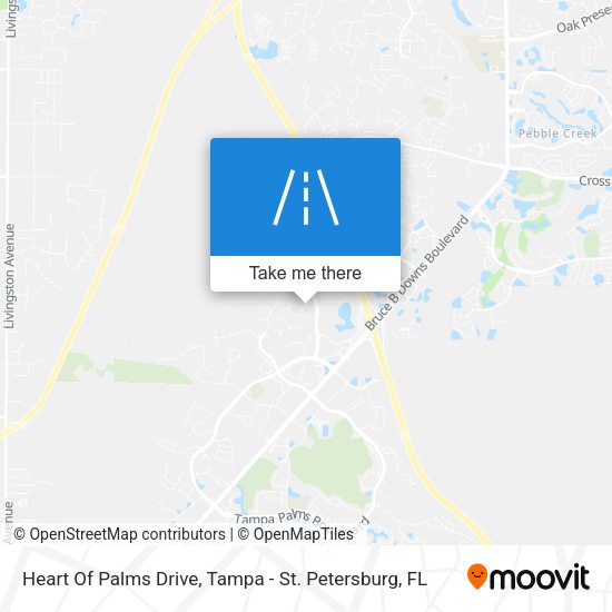Mapa de Heart Of Palms Drive