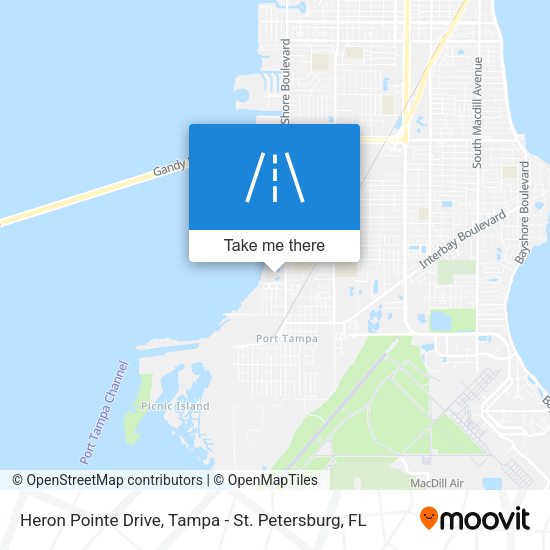 Mapa de Heron Pointe Drive