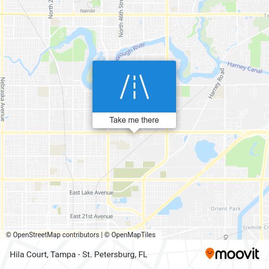 Hila Court map