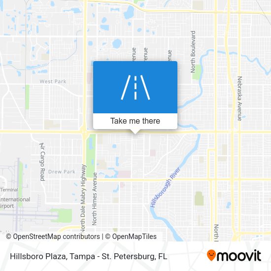 Hillsboro Plaza map