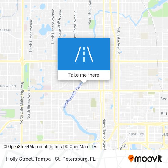 Mapa de Holly Street