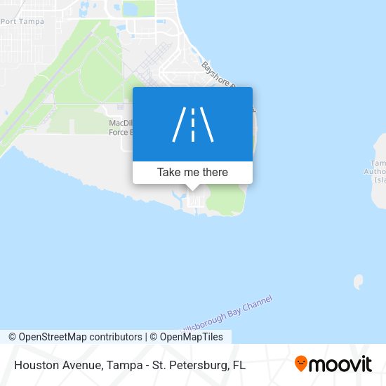 Houston Avenue map