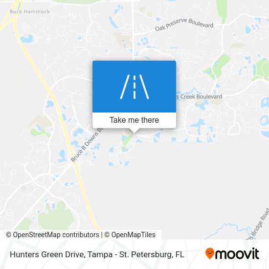 Mapa de Hunters Green Drive