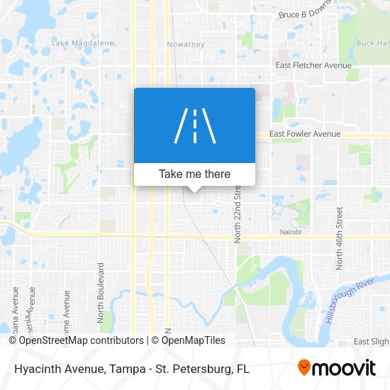 Hyacinth Avenue map