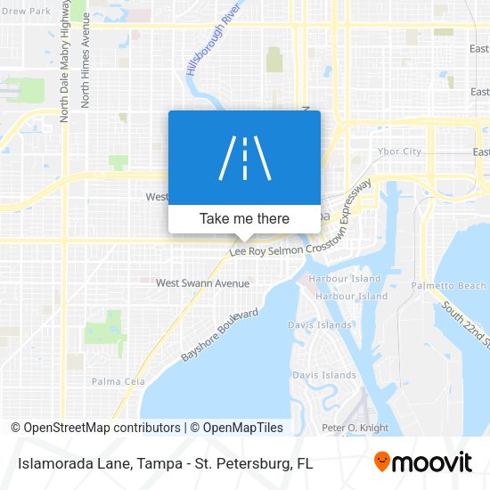 Mapa de Islamorada Lane
