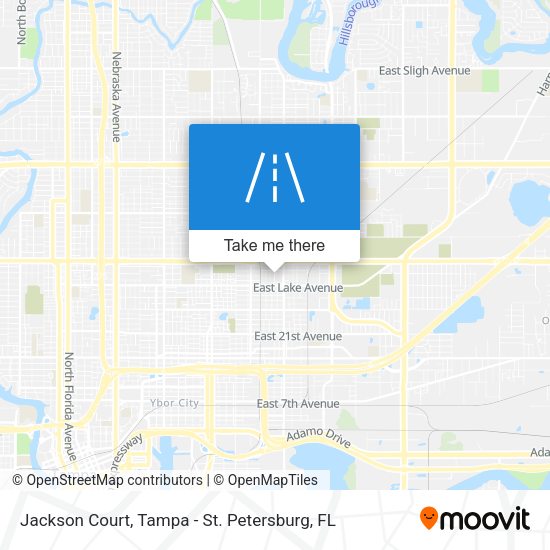 Mapa de Jackson Court