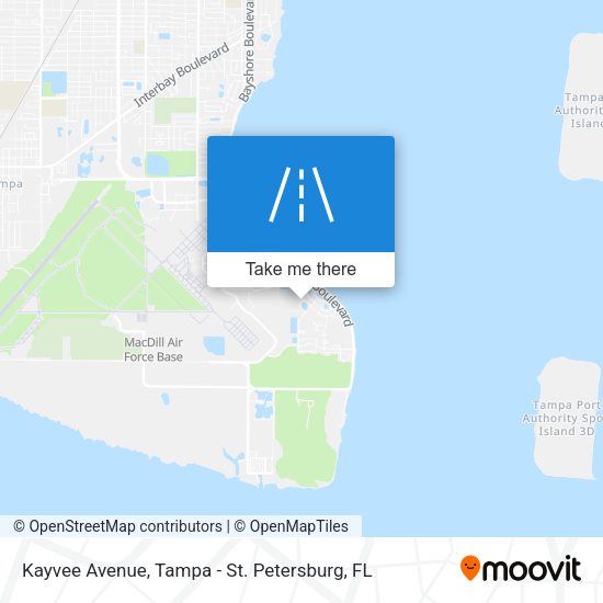 Mapa de Kayvee Avenue