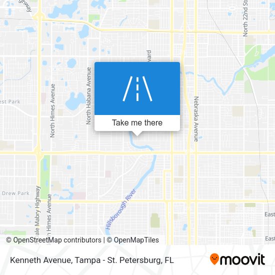 Mapa de Kenneth Avenue