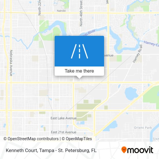 Kenneth Court map